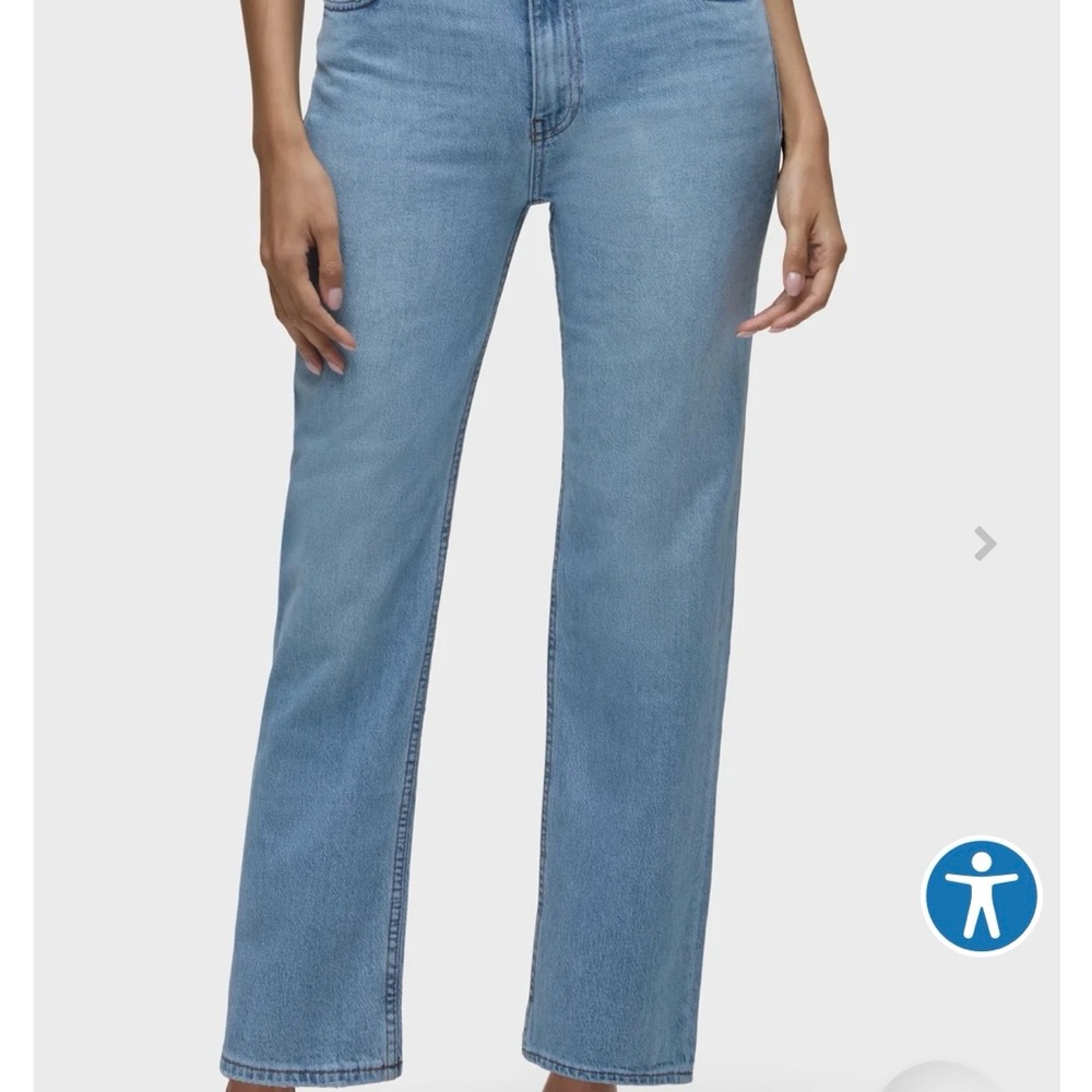 Hudson Jeans Womens Remi Americana Straight Jean, Blue - Picture 2 of 10